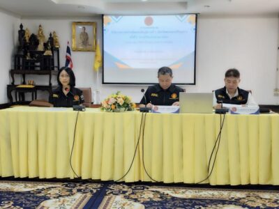 สำนักตรวจเงินแผ่นดินจังหวัดสระบุรี ร่วมกับสำนักงานการตรวจเงินแผ่นดินภูมิภาคที่ ๑ (จังหวัดพระนครศรีอยุธยา) แถลงผลงานการตรวจสอบไตรมาสที่ ๓ และไตรมาสที่ ๔ เพื่อขับเคลื่อนงานตรวจสอบ โดยมุ่งให้ผลการตรวจสอบไม่สิ้นสุดเพียงการค้นพบข้อบกพร่อง แต่สามารถนำมาใช้เป็นบทเรียนเพื่อป้องกันความเสี่ยงและยกระดับการบริหารเงินและทรัพย์สินของรัฐในระดับพื้นที่ เมื่อวันที่ ๒๔ กันยายน ๒๕๖๙ ณ สำนักงานการตรวจเงินแผ่นดินภูมิภาคที่ ๑ (จังหวัดพระนครศรีอยุธยา)